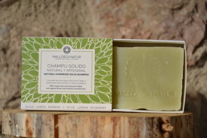 Shampoing naturel à l’huile d’olive de Sóller, citron et romarin