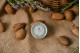 Organic moisturising lip balm with almond oil Mallorca and rosemary