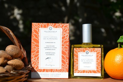 Aceite Corporal Ecologico  de Almendra y Naranja- Jabón de Mallorca