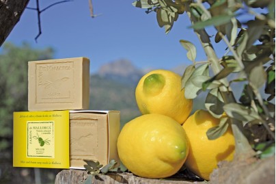 Jabón Natural de Aceite de Oliva con Limón - Jabón de Mallorca