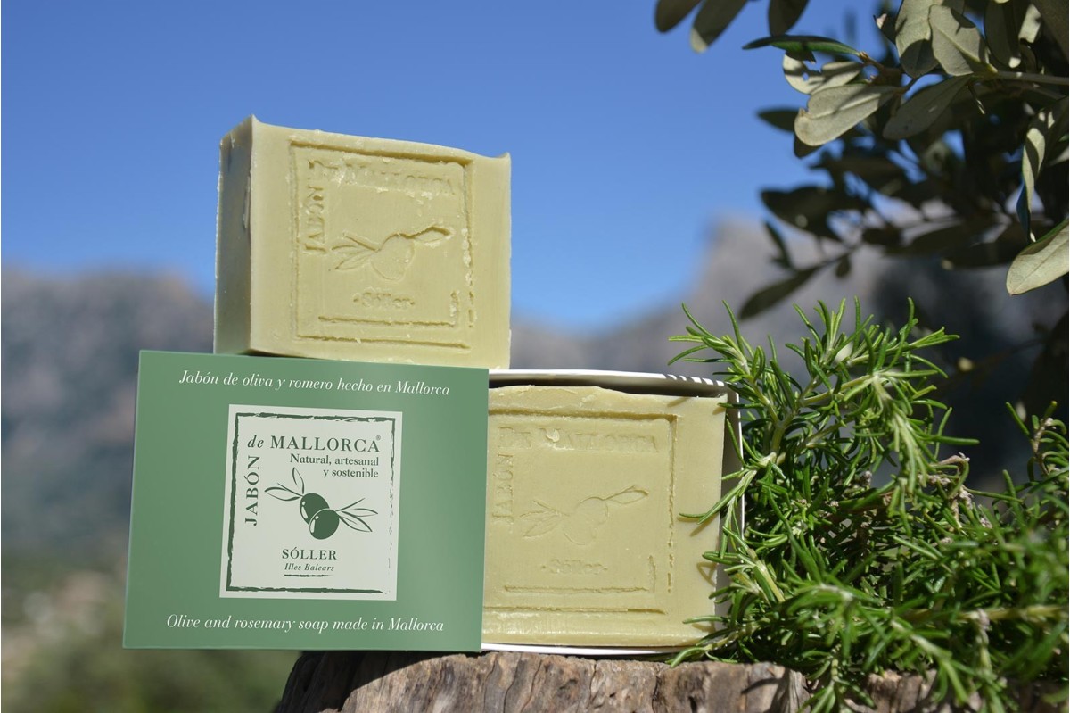 Olive Oil Natural Soap with Rosemary - Jabón de Mallorca