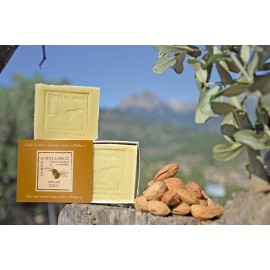 Jabón natural de oliva y almendra