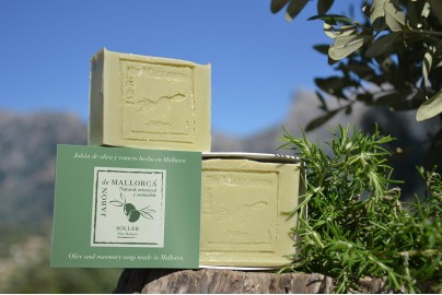 Olive and rosemary natural soap