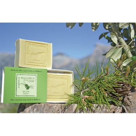 olive and pine natural soap  from Sóller Mallorca