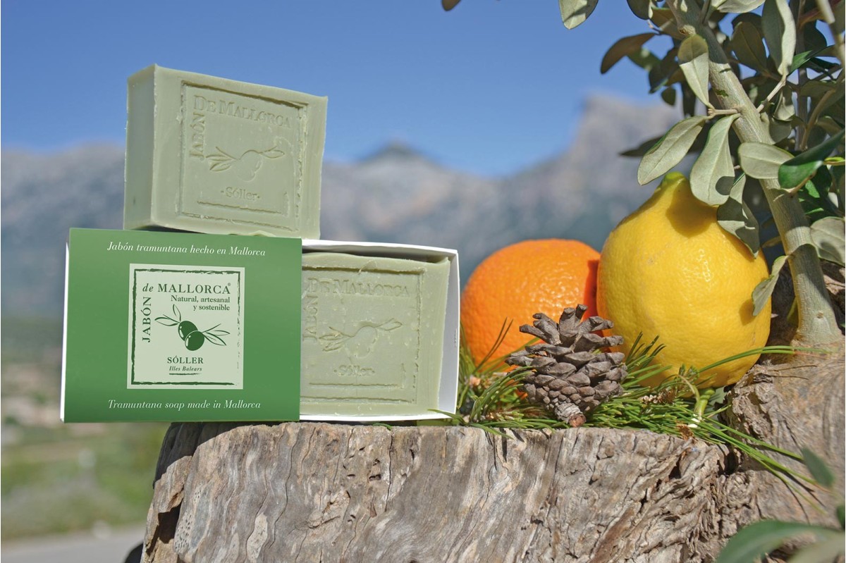 Jabón de Aceite de Oliva con Aceites Esenciales - Jabón de Mallorca