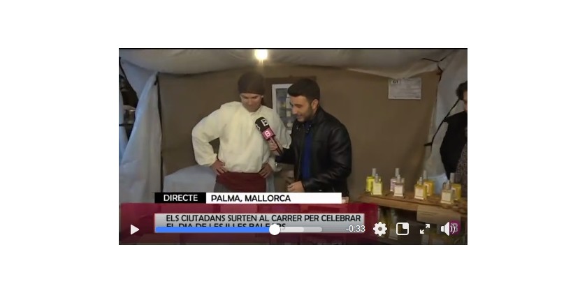 En direct à la télévision !